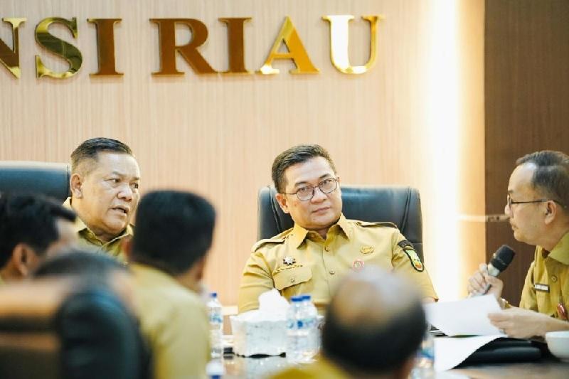 Siaga Karhutla, Pemprov Riau Gelar Rakor Desa Antisipasi El Nino Ekstrem