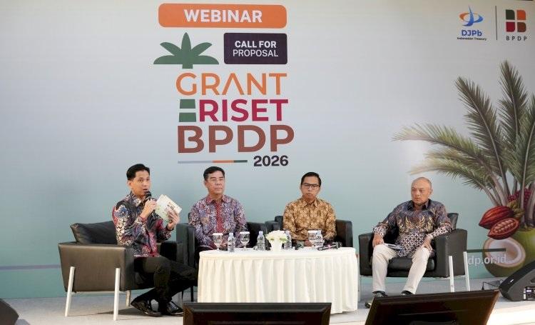 Grant Riset BPDP 2026 Resmi Dibuka: Sawit, Kakao, dan Kelapa Jadi Prioritas