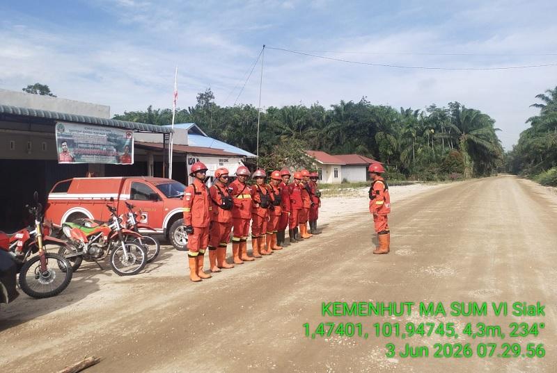 Karhutla Kembali Muncul di Rupat, Manggala Agni Kerahkan Pasukan Tambahan