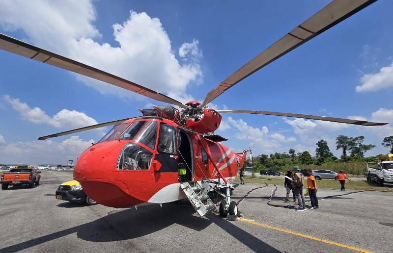 BNPB Tambah Helikopter Water Bombing, Riau Siaga Hadapi Karhutla