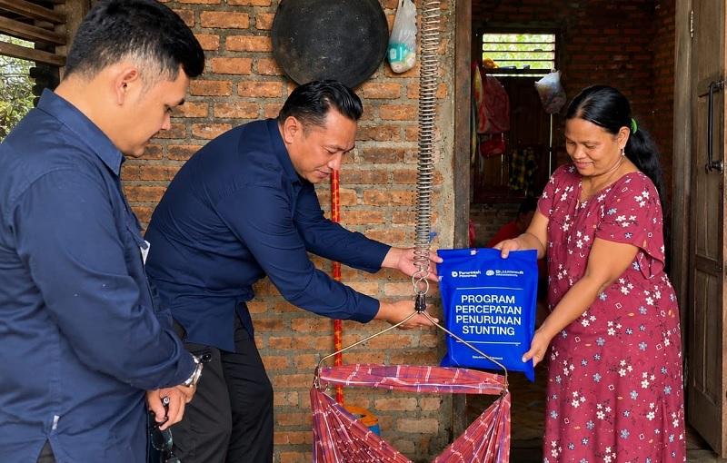 Dukung Penurunan Stunting, Agrinas Palma Bantu 200 Penerima Manfaat di Rohul
