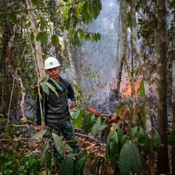 PTPN IV Regional III Bantu Satgas Tanggulangi Karhutla Riau di Tiga Kabupaten